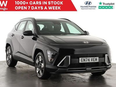 Black Used 2025 Hyundai Kona Advanced SUV | £23,499 (Fair price)