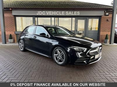 Used Mercedes A200 AMG line 163 HP (119 kW) 2018 Black Hatchback