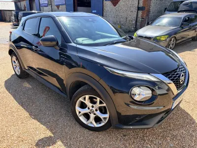 Used Nissan Juke N-Connecta 117 HP (86 kW) 2019 Black SUV