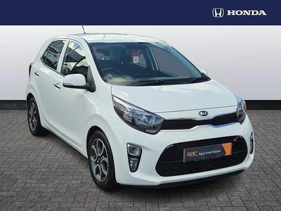 Used Kia Picanto 83 HP (61 kW) 2017 White Hatchback