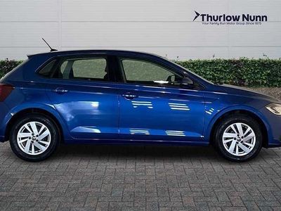Used VW Polo S 95 HP (69 kW) 2022 Blue Hatchback