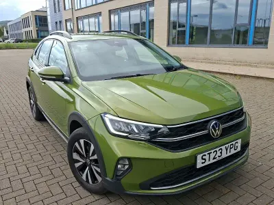 Used VW Taigo Life 95 HP (69 kW) 2023 Green SUV
