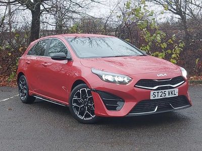 Red New 2025 Kia Ceed GT-Line Hatchback | £20,498 (Fair price)