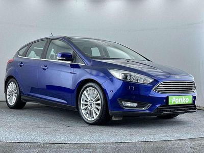 Used Ford Focus Titanium X 150 HP (110 kW) 2017 Blue Hatchback