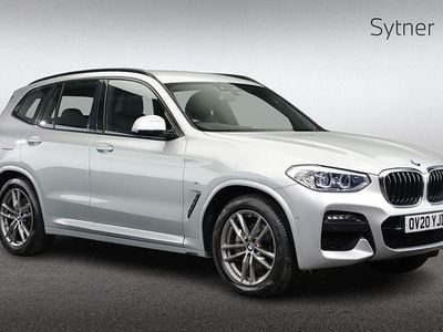 Used BMW X3 M Sport 187 HP (137 kW) 2020 Silver SUV