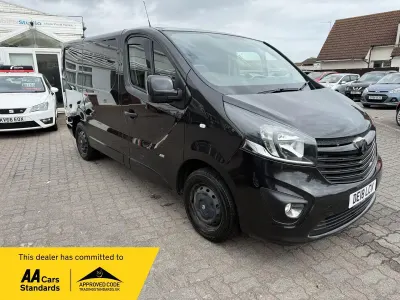 Used Vauxhall Vivaro Sportive 2018 Black