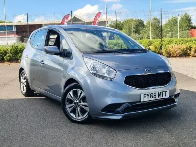 Used Kia Venga 125 HP (91 kW) 2018 Silver Hatchback