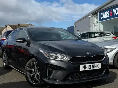 Used Kia ProCeed GT-Line 140 HP (102 kW) 2019 Black Estate