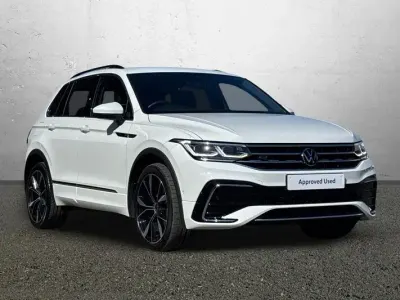 Used VW Tiguan R-line 150 HP (110 kW) 2023 White SUV