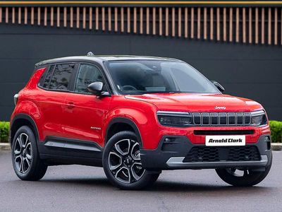 Ny Jeep Avenger Summit 100 HK (73 kW) 2026 Röd SUV