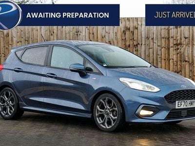 Blue Used 2020 Ford Fiesta ST-Line Hatchback | £10,895 (Fair price)