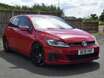 Used VW Golf VII GTI 245 HP (180 kW) 2019 Red Hatchback