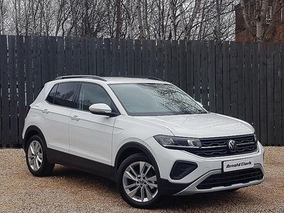 New VW T-Cross Match 95 HP (69 kW) 2025 White SUV