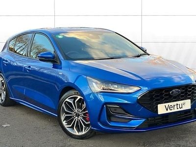 Blue Used 2024 Ford Focus ST-Line X Hatchback | £19,143 (Fair price)