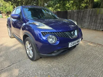 Used Nissan Juke Acenta Premium 110 HP (80 kW) 2014 Blue SUV