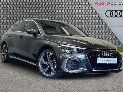 Used Audi A3 S-Line 147 HP (108 kW) 2023 Grey Sedan