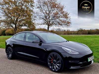 Used Tesla Model 3 Performance 82 kW (112 HP) 2021 Black Sedan
