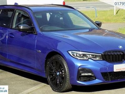 Used BMW 330e M Sport 287 HP (211 kW) 2022 Blue Estate