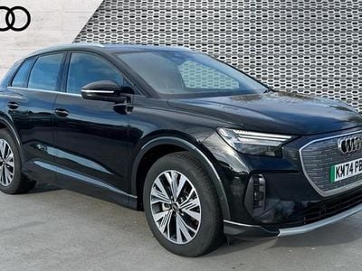 Black Used 2024 Audi Q4 e-tron Sport SUV | £36,558 (A bit pricey)