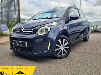 Used Citroën C1 Feel 68 HP (50 kW) 2014 Blue Hatchback