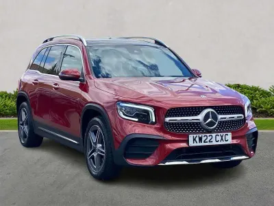 Used Mercedes GLB220 AMG line 2022 Red SUV