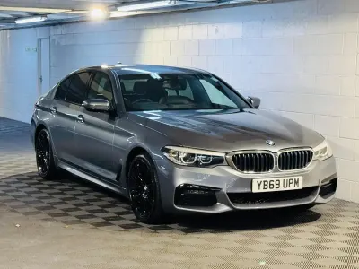 Used BMW 530e M Sport 2019 Blue Sedan