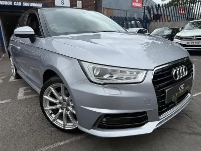Used Audi A1 S-Line 125 HP (91 kW) 2016 Silver Hatchback