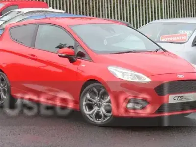 Used Ford Fiesta ST-Line 100 HP (73 kW) 2018 Red Hatchback