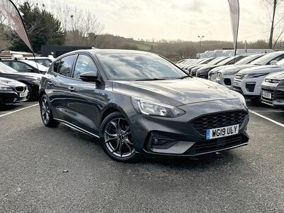 Grey Used 2019 Ford Focus ST-Line Hatchback | £9,295 (Fair price)