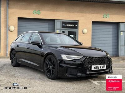 Used Audi A6 S-Line 204 HP (150 kW) 2019 Black Estate