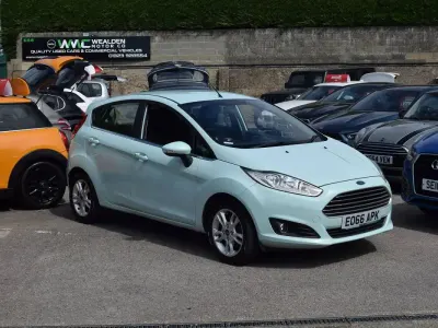 Used Ford Fiesta Zetec 98 HP (72 kW) 2016 Green Hatchback