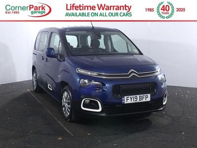 Blue Used 2019 Citroën Berlingo Feel MPV | £10,299 (Fair price)