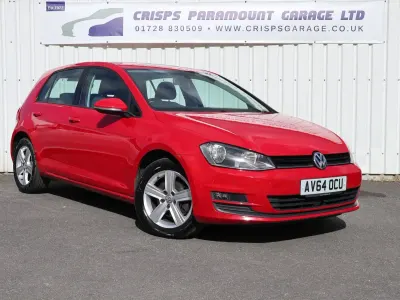 Used VW Golf VII Match 2014 Red Hatchback