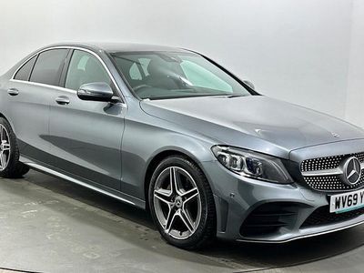Used Mercedes C200 AMG Line Premium 184 HP (135 kW) 2019 Grey Sedan
