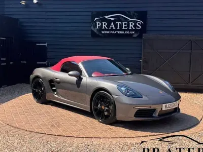 Used Porsche 718 Boxster 300 HP (220 kW) 2021 Grey Cabriolet