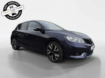 Used Nissan Pulsar Tekna 115 HP (84 kW) 2016 Blue Hatchback