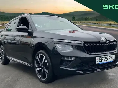 Käytetty Skoda Kamiq Monte Carlo 150 HP (110 kW) 2025 Musta Katumaasturi