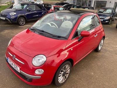 Red Used 2014 Fiat 500C Lounge Cabriolet | £4,991 (Good price)