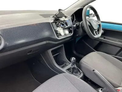 Used VW up! 65 HP (47 kW) 2022 Blue Hatchback