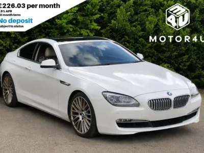 Used BMW 640 Comfort Edition 2015 White Coupe