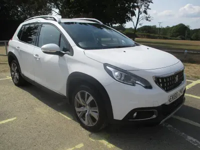 Used Peugeot 2008 Allure 97 HP (71 kW) 2016 White SUV