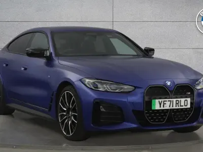 Used BMW i4 Comfort Edition 400 kW (544 HP) 2021 Blue Sedan