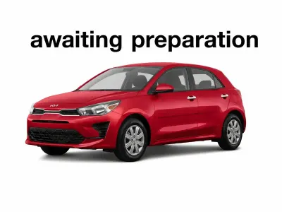 Begagnad Kia Rio 84 HK (61 kW) 2022 Röd Halvkombi