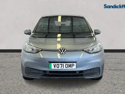 Used VW ID.3 Pro Performance 150 kW (204 HP) 2021 Blue Hatchback