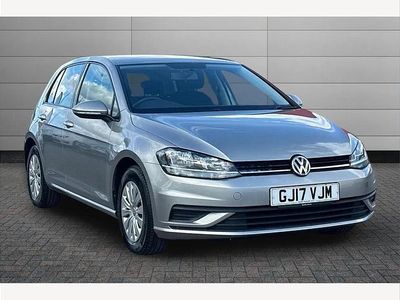 Used VW Golf VII S 125 HP (91 kW) 2017 Silver Hatchback
