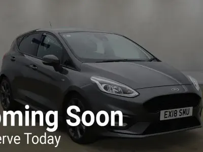 Used Ford Fiesta ST-Line X 100 HP (73 kW) 2018 Grey Hatchback