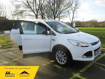 White Used 2015 Ford Kuga Titanium SUV | £6,990 (Fair price)
