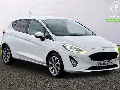 Used Ford Fiesta Trend 95 HP (69 kW) 2020 White Hatchback