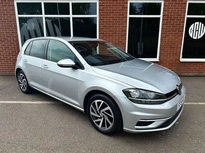 Used VW Golf VII Match 150 HP (110 kW) 2019 Silver Hatchback
