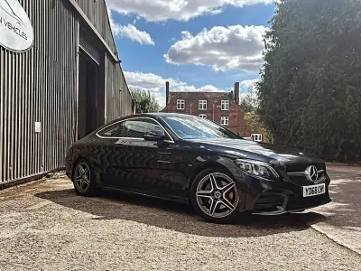 Used Mercedes C220 AMG Line Premium 2018 Black Coupe